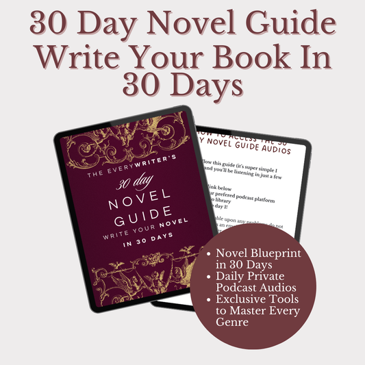 30 Day Novels Program—50% Pre-Sale